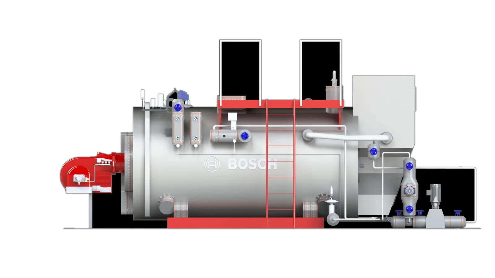 Bosch boiler steam valve heat loss, insulated