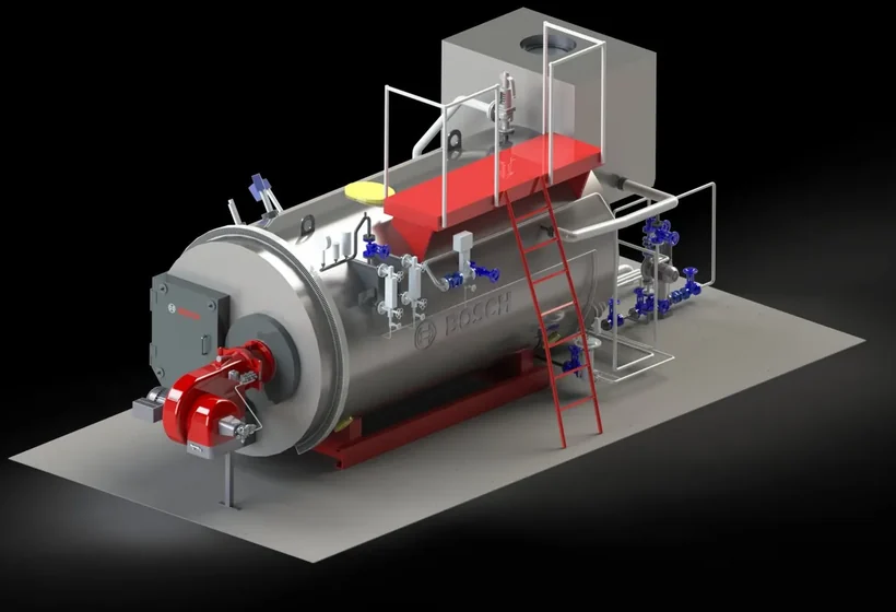 Bosch UL-S package boiler 3D model