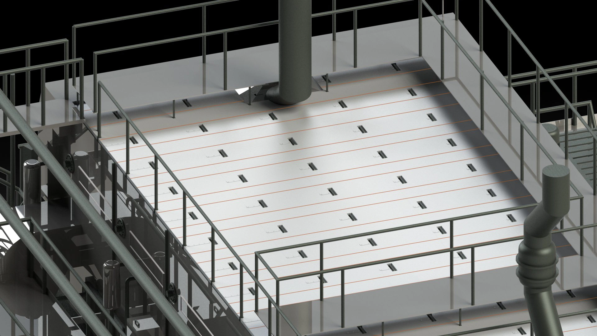 Bottle-washer roof with Inzonex Modular Insulation