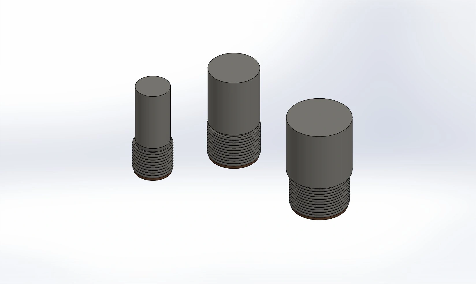 Normal visualisation of the Upper HP line support flange and metal bellows