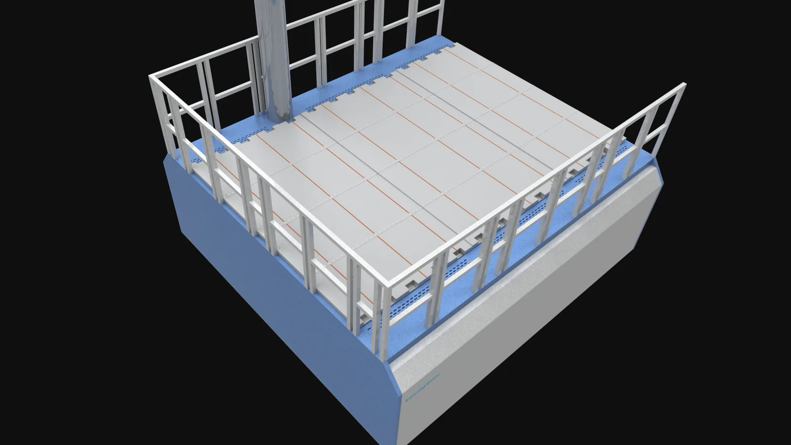 Kannegiesser flatwork ironer with Inzonex Modular Insulation