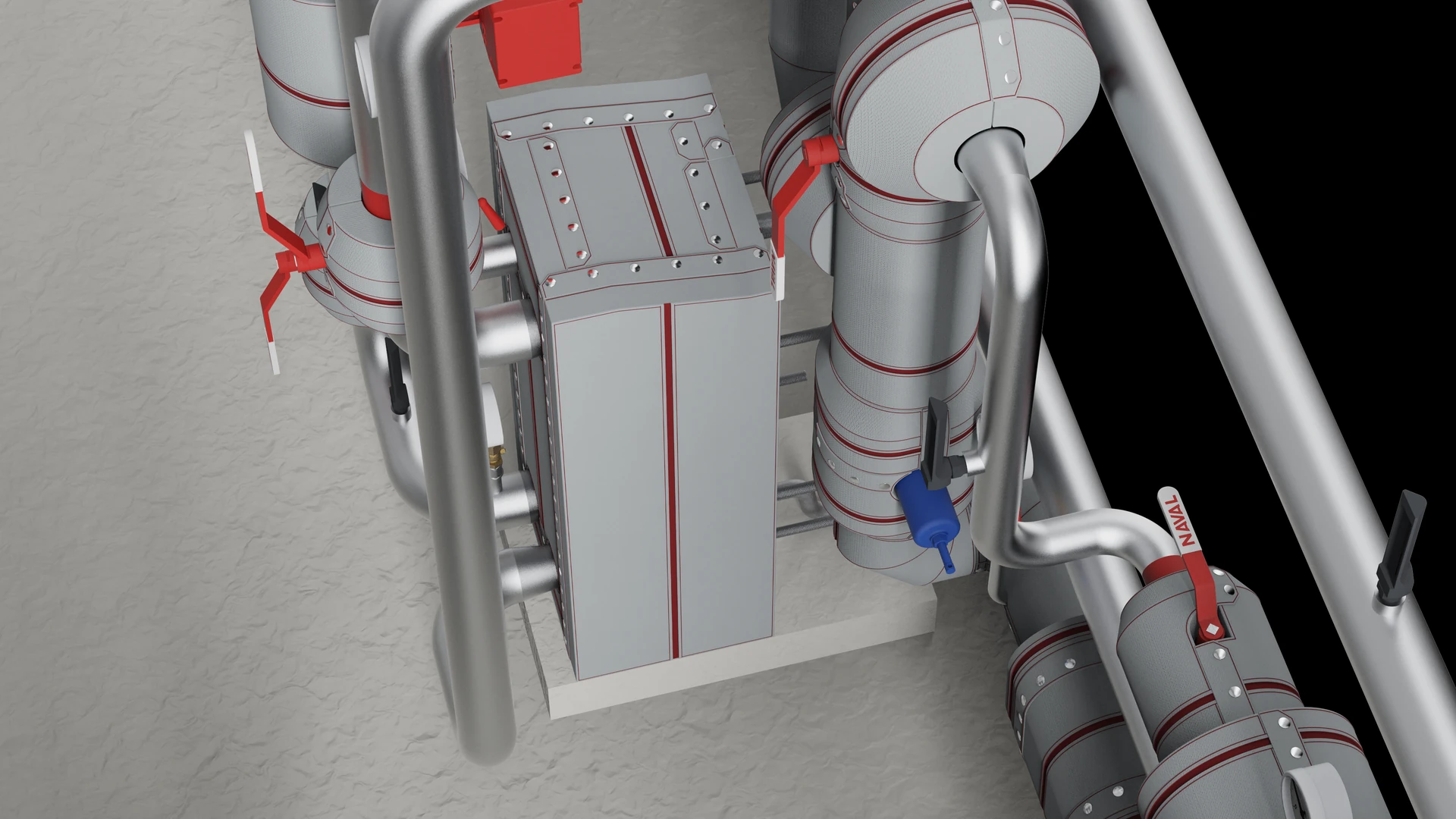 Plate heat exchangers, insulated by Inzonex