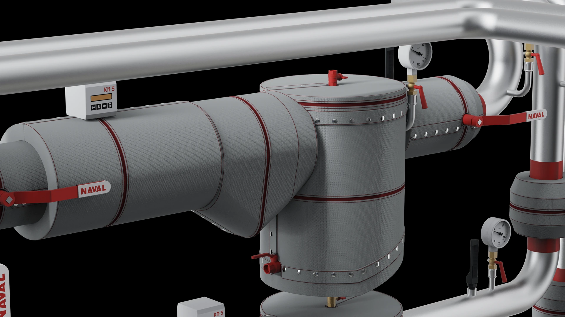 Y-strainers, insulated by Inzonex