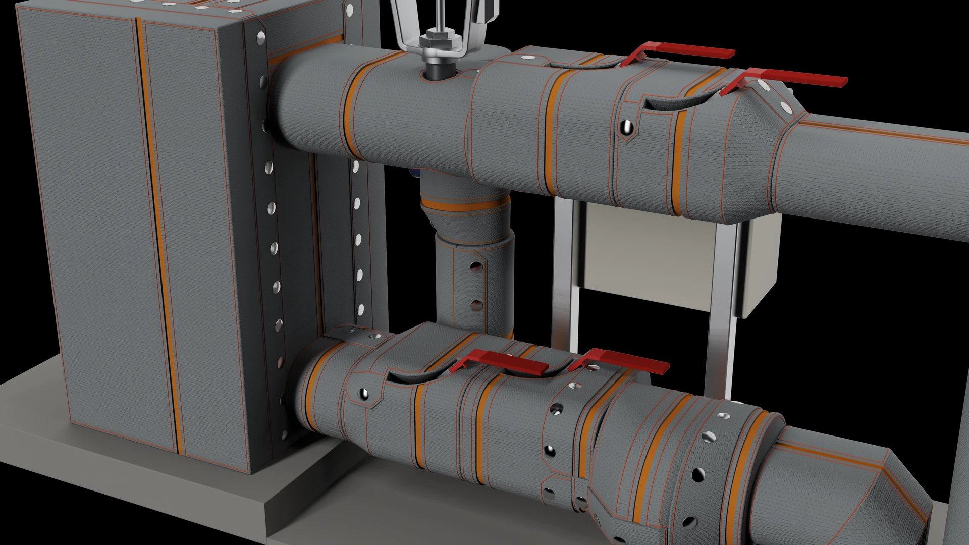 Ball valves, insulated by Inzonex