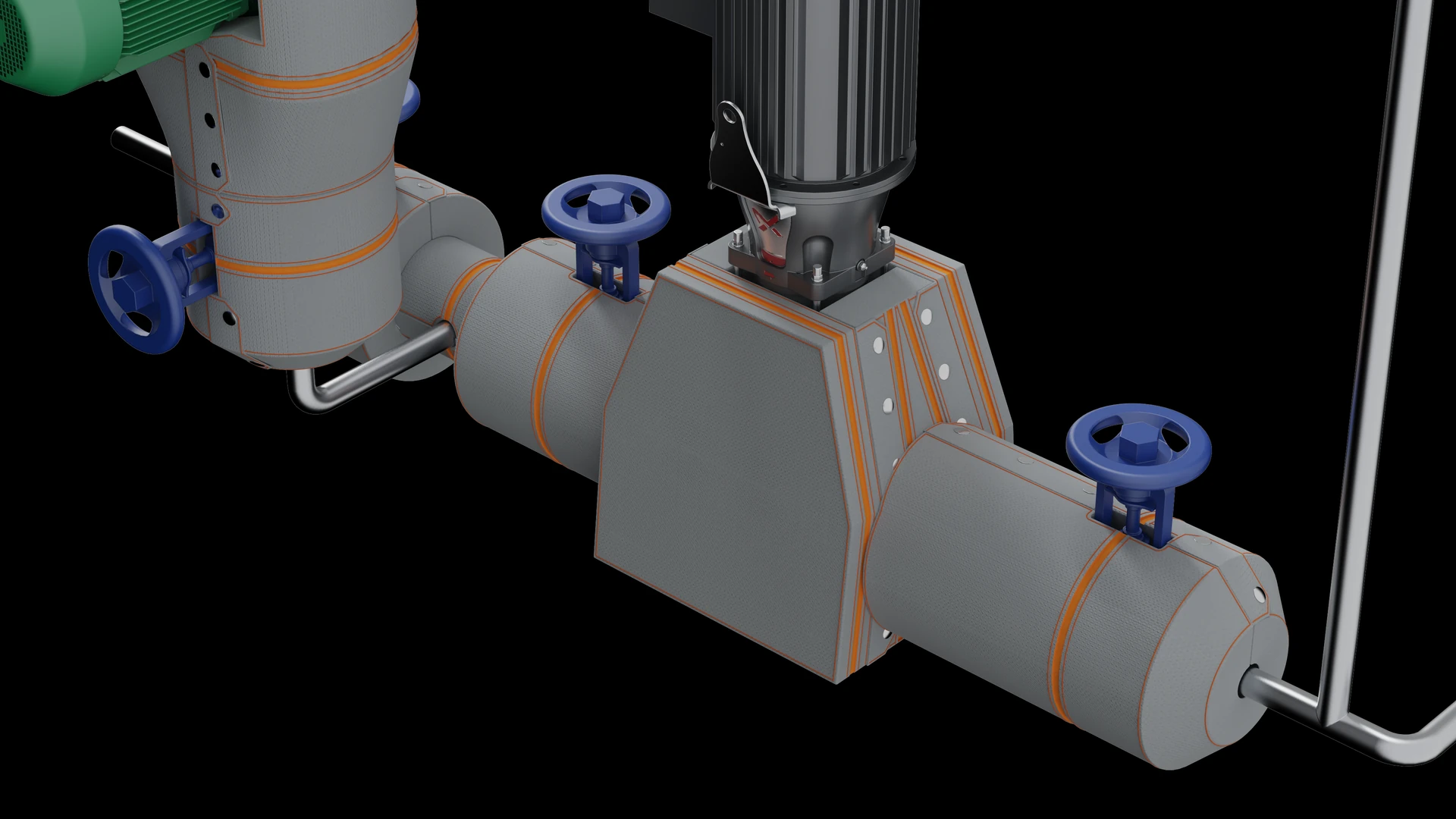 Flanged joints, insulated by Inzonex